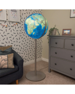 Azzurro Floor Hand-laid 51cm Illuminated Globe