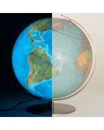 Duo Hand-laid 30cm Illuminated Globe