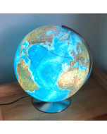 Duo Hand-laid 34cm Illuminated Globe