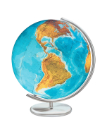 Duo Glass Hand-laid 40cm Illuminated Globe