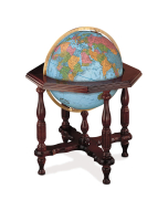 Statesman Blue Floor Globe
