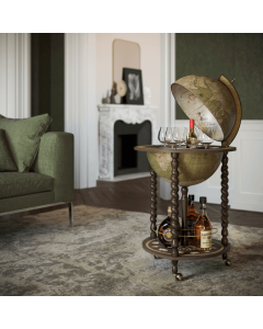 Explora Olive Green Italian Globe Bar